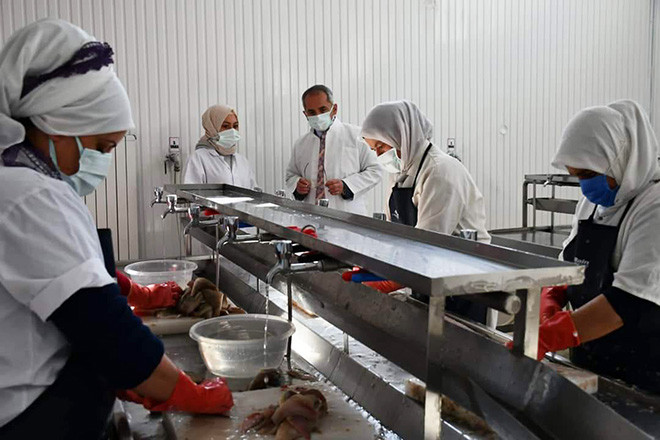 Seydişehir'den 7 ülkeye  balık fileto ürünü ihraç ediliyor.