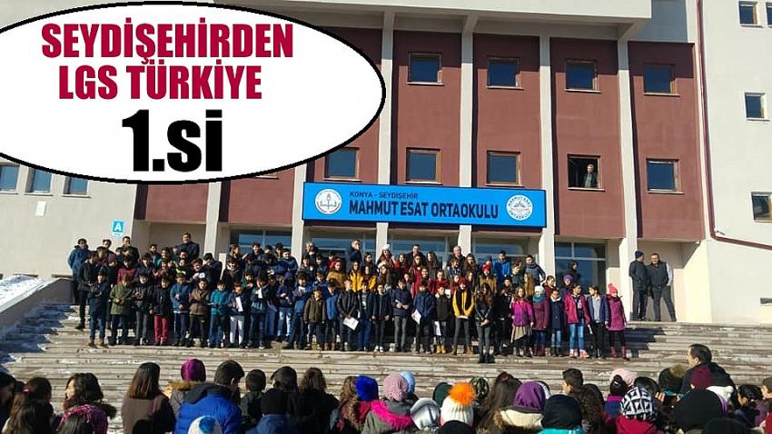 Seydişehir'den LGS  Türkiye   1si