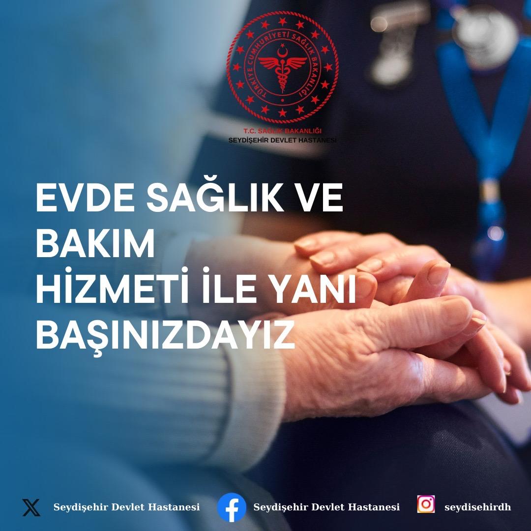 Seydişehir Devlet Hastanesi Evde Sağlık Birimi'nden Örnek Hizmet