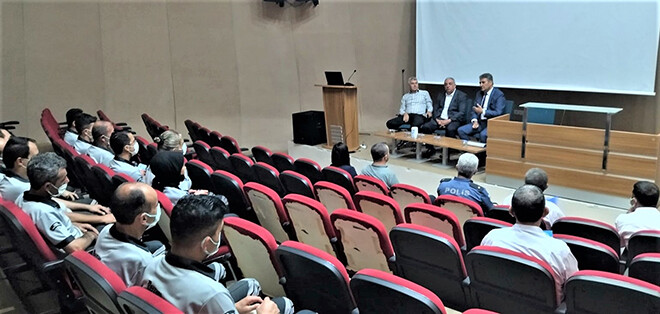 Seydişehir Emniyetinden, Devlet hastanesinde özel güvenlikçilere eğitimi
