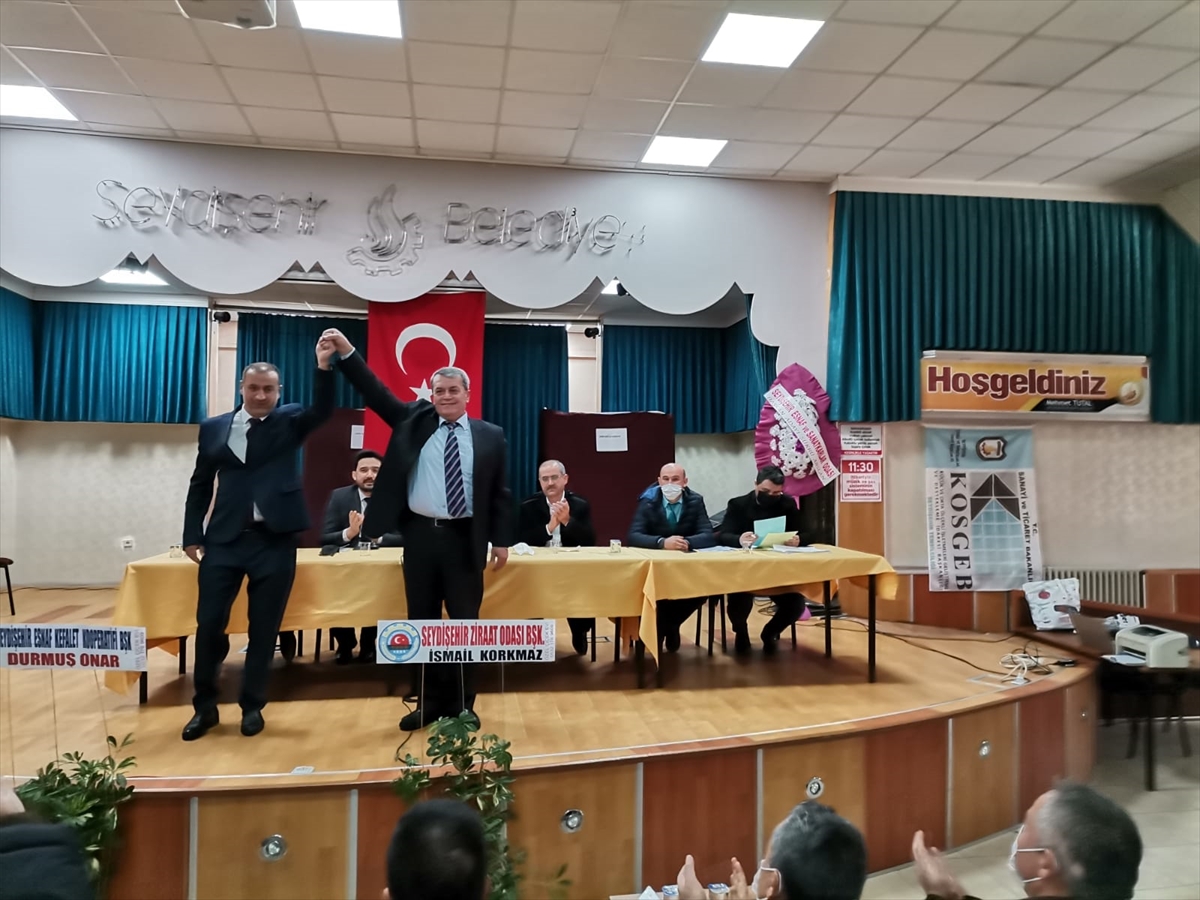 Seydişehir Esnaf Odası Seçimi  'Aypar' ekibi kazandı