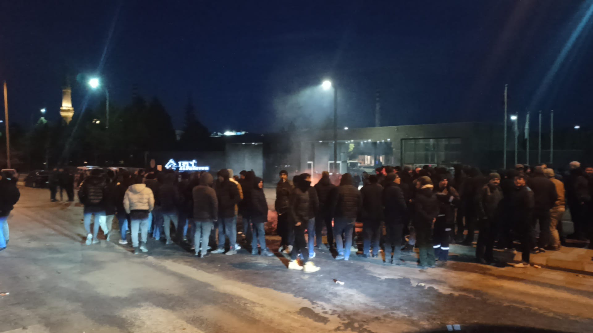 Seydişehir Eti Alüminyum İşçilerinin protesto  eylemlerinde 2.gün