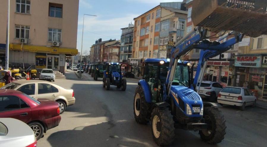 Seydişehir’in üretim kotası başka ilçeye kaydırıldı, çiftçiler eylem yaptı !