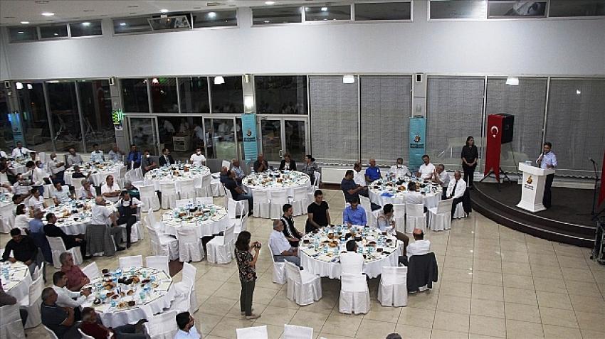  Seydişehir Kaymakamı Aydın Erdoğan'a veda yemeği