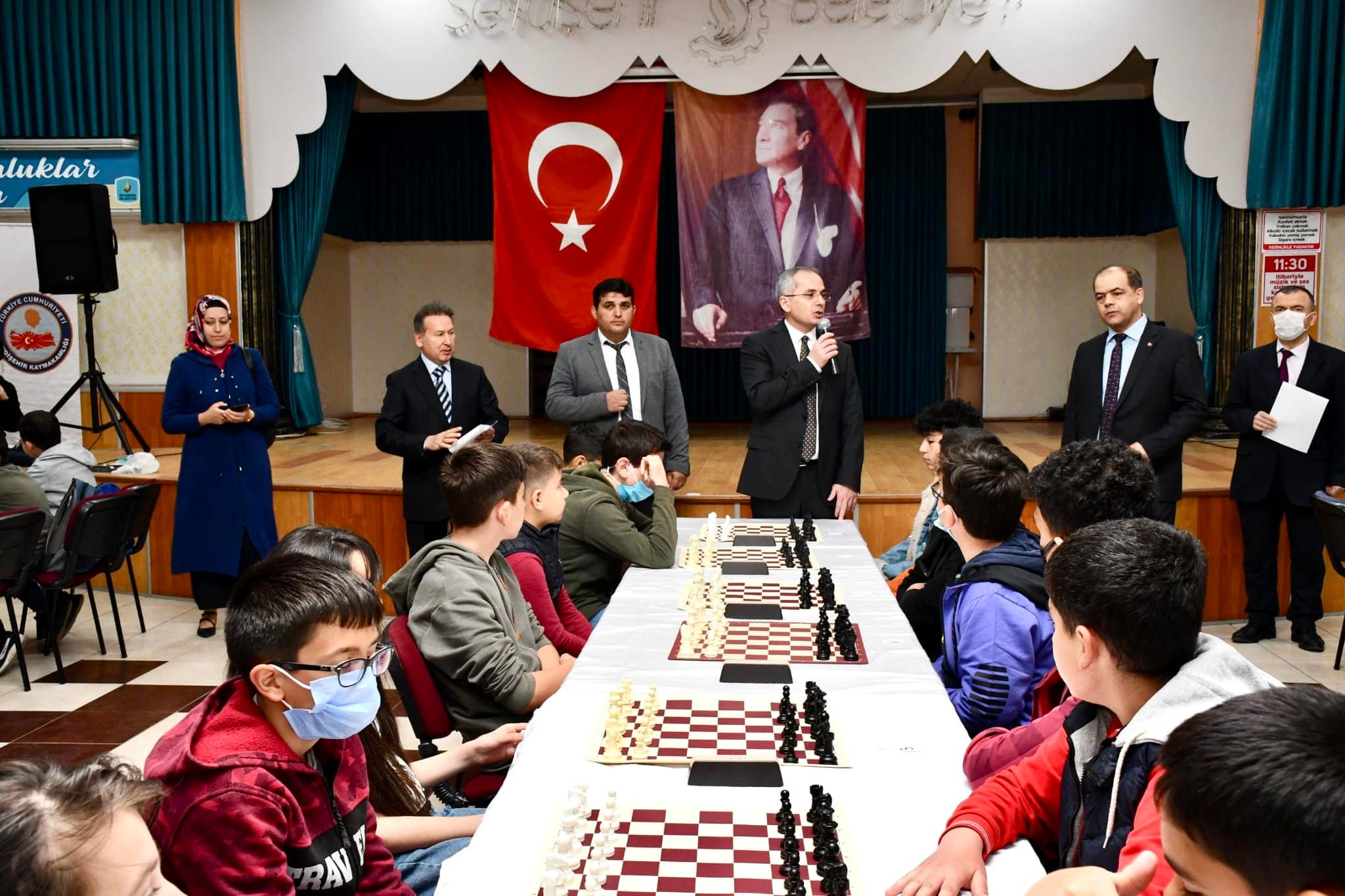 Seydişehir Kaymakamlığından  23 Nisan satranç turnuvası