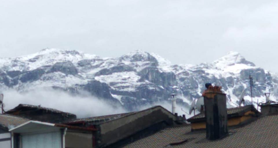 Seydişehir Küpe Dağına  kar yağdı