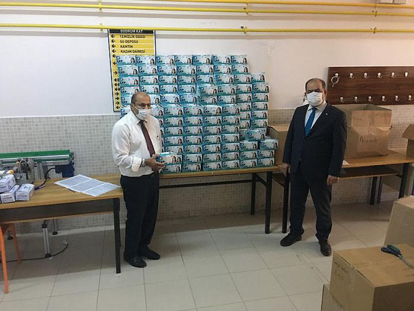 Seydişehir MEB den 9 ilçe Okullarına  Maske 