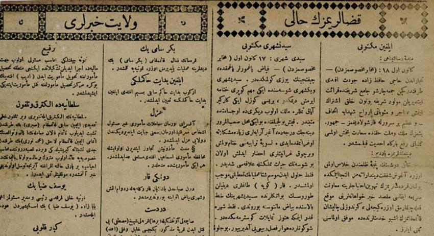 Seydişehir Mektubu(1923)