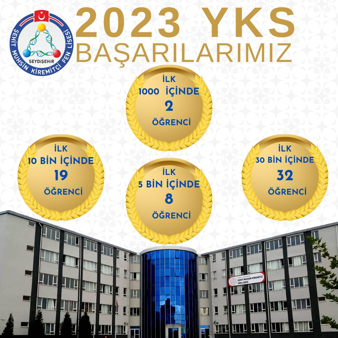 SEYDİŞEHİR ŞEHİT MUHSİN KİREMİTÇİ FEN LİSESİNDEN BÜYÜK BAŞARI