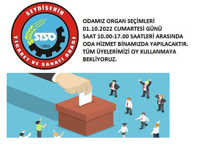 SEYDİŞEHİR TİCARET VE SANAYİ ODASINDAN ÜYELERİNE ÇAĞRI