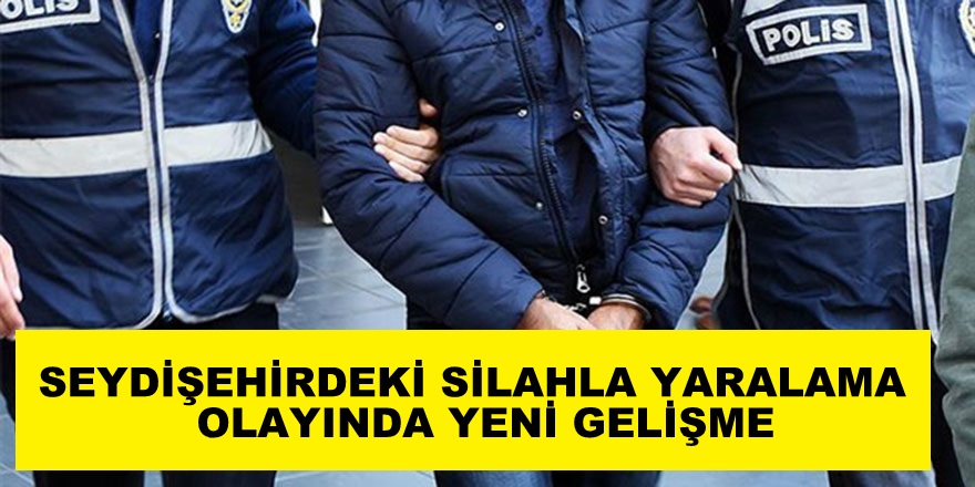 Seydişehirdeki Silahla yaralama  olayında yeni gelişme