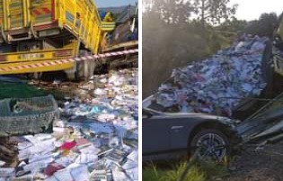 Seydişehirli  Gurbetçi aile; 3 aracın karıştığı kazada baba ile kızı öldü, 4 kişi yaralandı