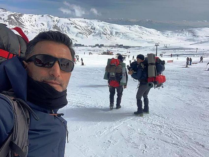 SEYDİŞEHİRLİ DAĞCILAR  ERCİYESE TIRMANDI