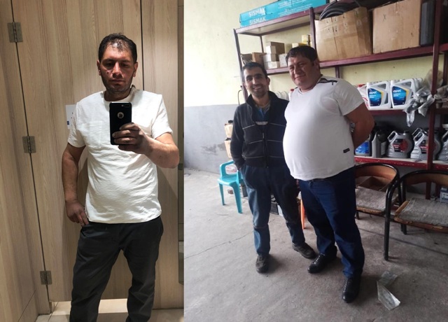 Seydişehirli Ramazan Ateş Mide küçültme ameliyatı ile 71 kilo verdi