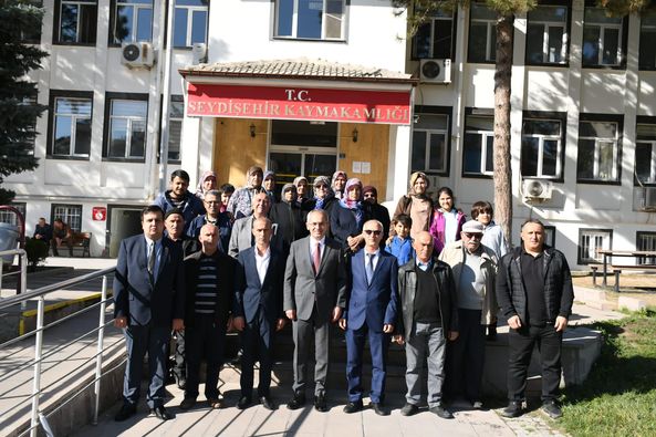 Seydişehirli şehit ve gazi ailelerine özel gösteri uçuşuna katıldı