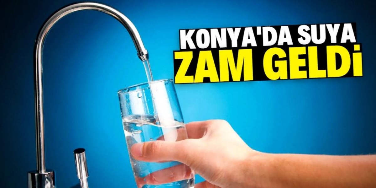 Seydişehirlinin Musluktan içemediği suya yine zam geldi!