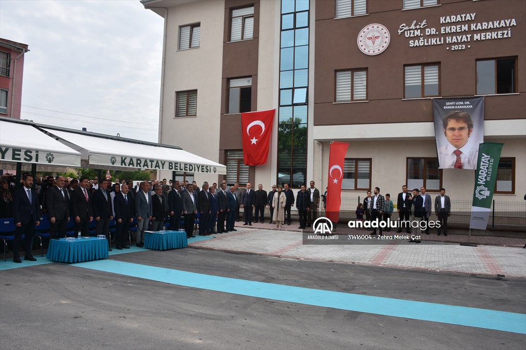 Silahlı saldırıda hayatını kaybeden doktor Karakaya'nın adı sağlıklı hayat merkezinde yaşatılacak