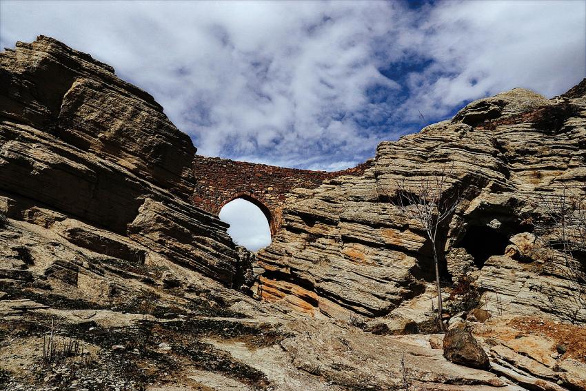  Sille Antik Kenti'nin ürküten köprüsü zamana meydan okuyor
