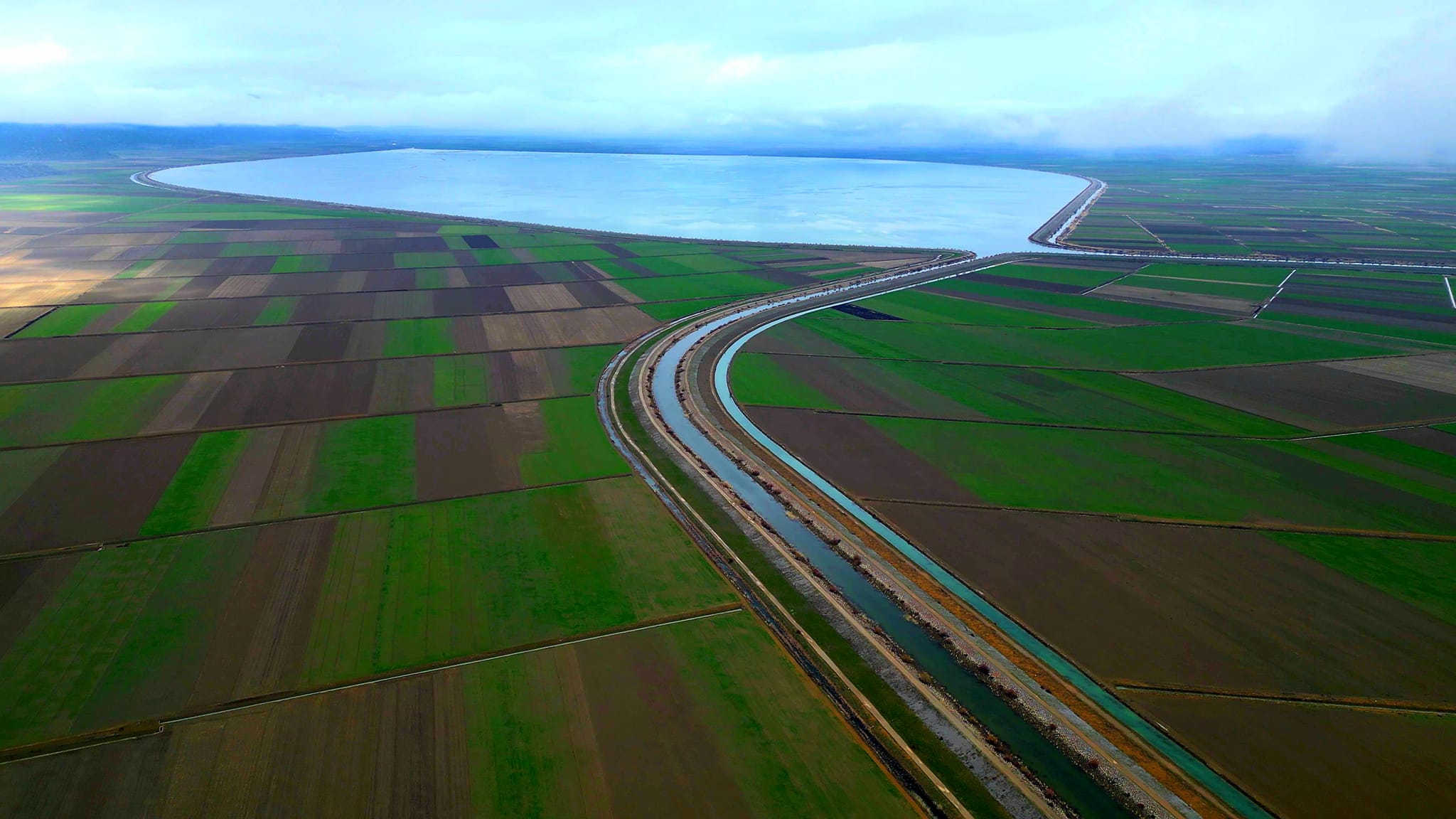 Suğla baraj Gölünden Konya Ovasına Su Verilmeye Başlandı