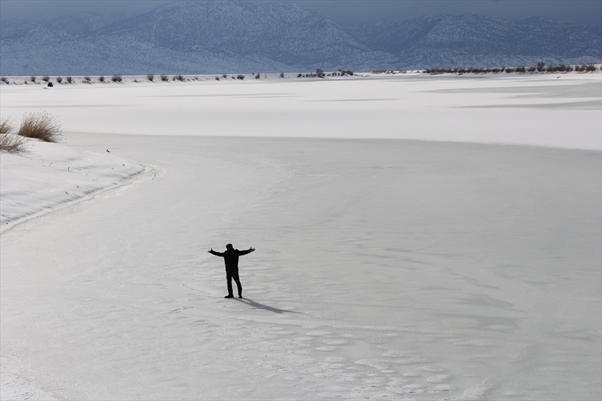 Suğla Gölü'nde su seviyesi yükseldi