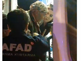 Sülek Yaylasında mahsur kalan çoban karı  koca  Donmak üzereyken Afad ekipleri  tarafından kurtarıldı