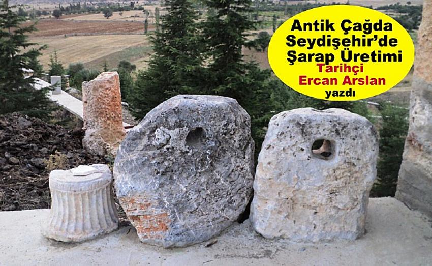 Tarihçi Ercan Arslan  Antik Çağda Seydişehir’de Şarap Üretimi