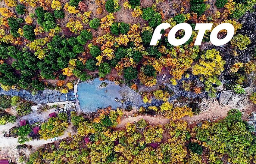 Toroslar'ın el değmemiş şelalelerinde sonbahar güzelliği