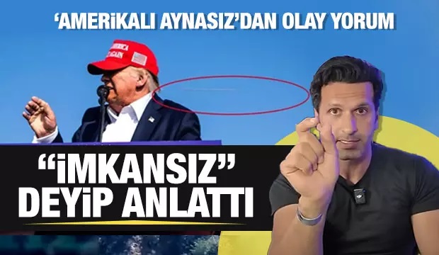 Trump'a saldırı hakkında &quot;Amerikalı Aynasız&quot; Erdal Kaya'dan olay yorum
