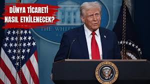 Trump'ın tarihi konuşmasında Dünyaya vergi yağdırıyor