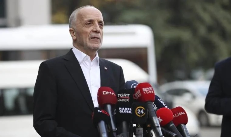 Türk-İş Başkanı Atalay, "Kırmızı çizgimiz"7 bin 785 lira