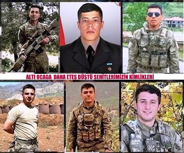 Türkiye'nin 6 iline daha ateş düştü! İşte şehitlerimizin kimlikleri