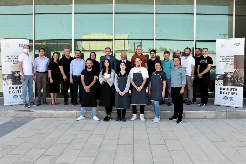 Türkiye'nin kahve uzmanları, KOP desteğiyle Konya'da yetişiyor