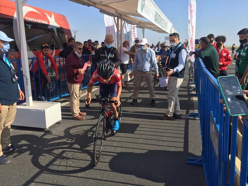 Türkiye Yol Bisikleti Şampiyonası Konya'da başladı