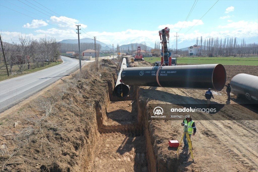 Ülke tarımında modern sulama sistemleri hızla yayılıyor