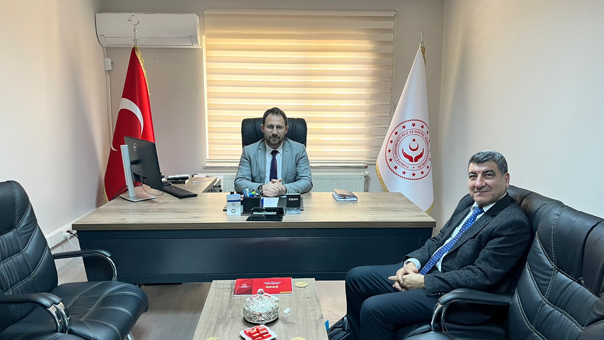 UNHCR Ankara Saha Ofisi Sorumlusu İsmet Yasak, Seydişehir’i Ziyaret Etti