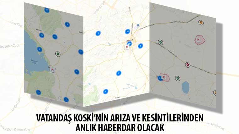 VATANDAŞ KOSKİ’NİN ARIZA VE KESİNTİLERİNDEN ANLIK HABERDAR OLACAK