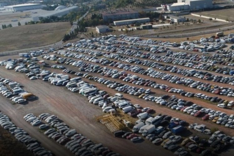 Yediemin otoparkı hacizli 700 bin araç satışı nereden yapılacak?