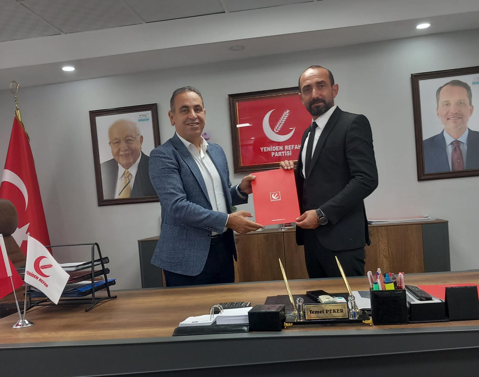 Yeniden Refah Partisi Seydişehir ilçe Başkanlığı görevine Celal UĞURLU atandı.