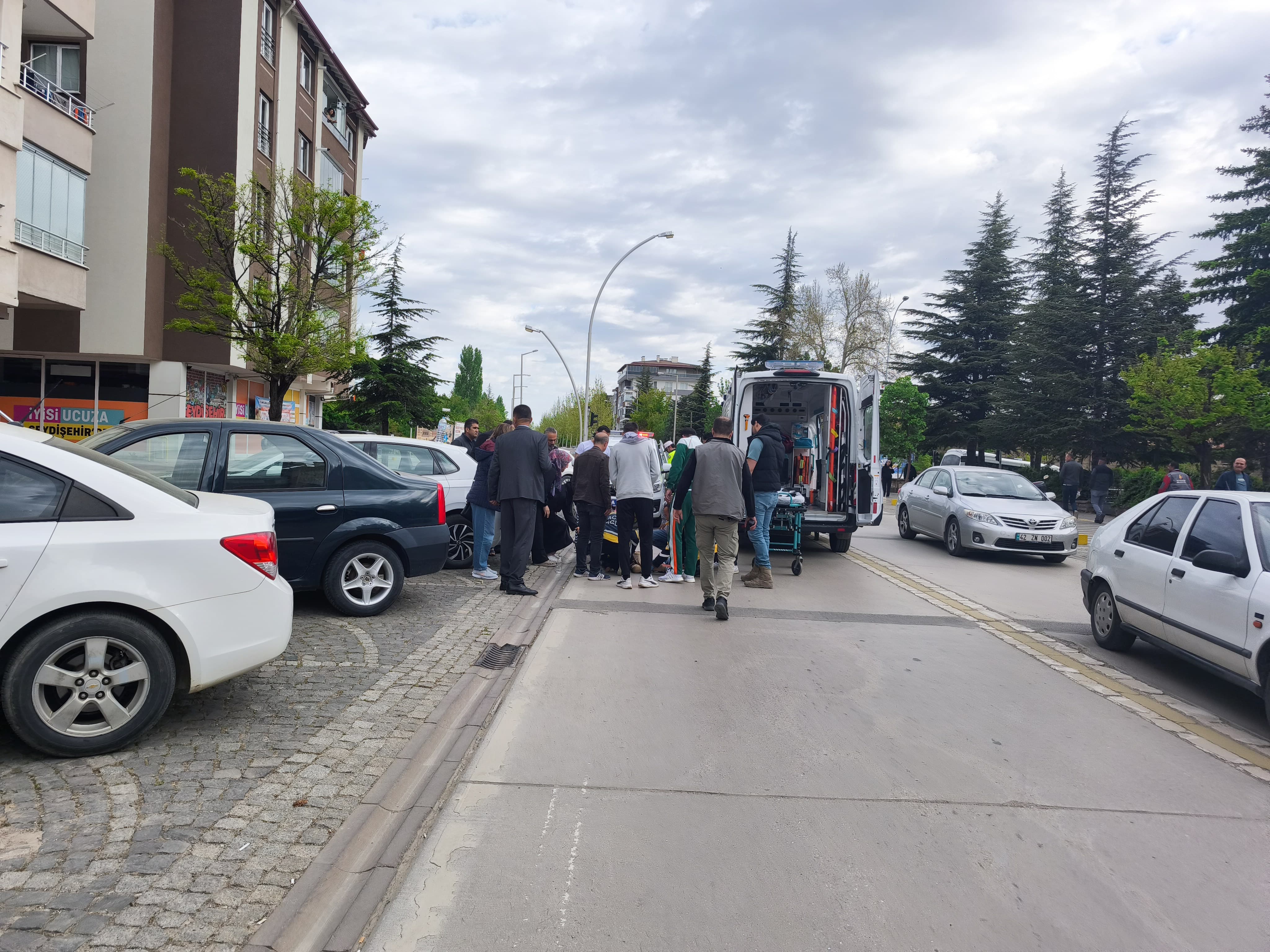 Seydişehir'de Üzücü Trafik Kazası: Okula Giden Minik Öğrenciye Otomobil Çarptı - Görsel 1
