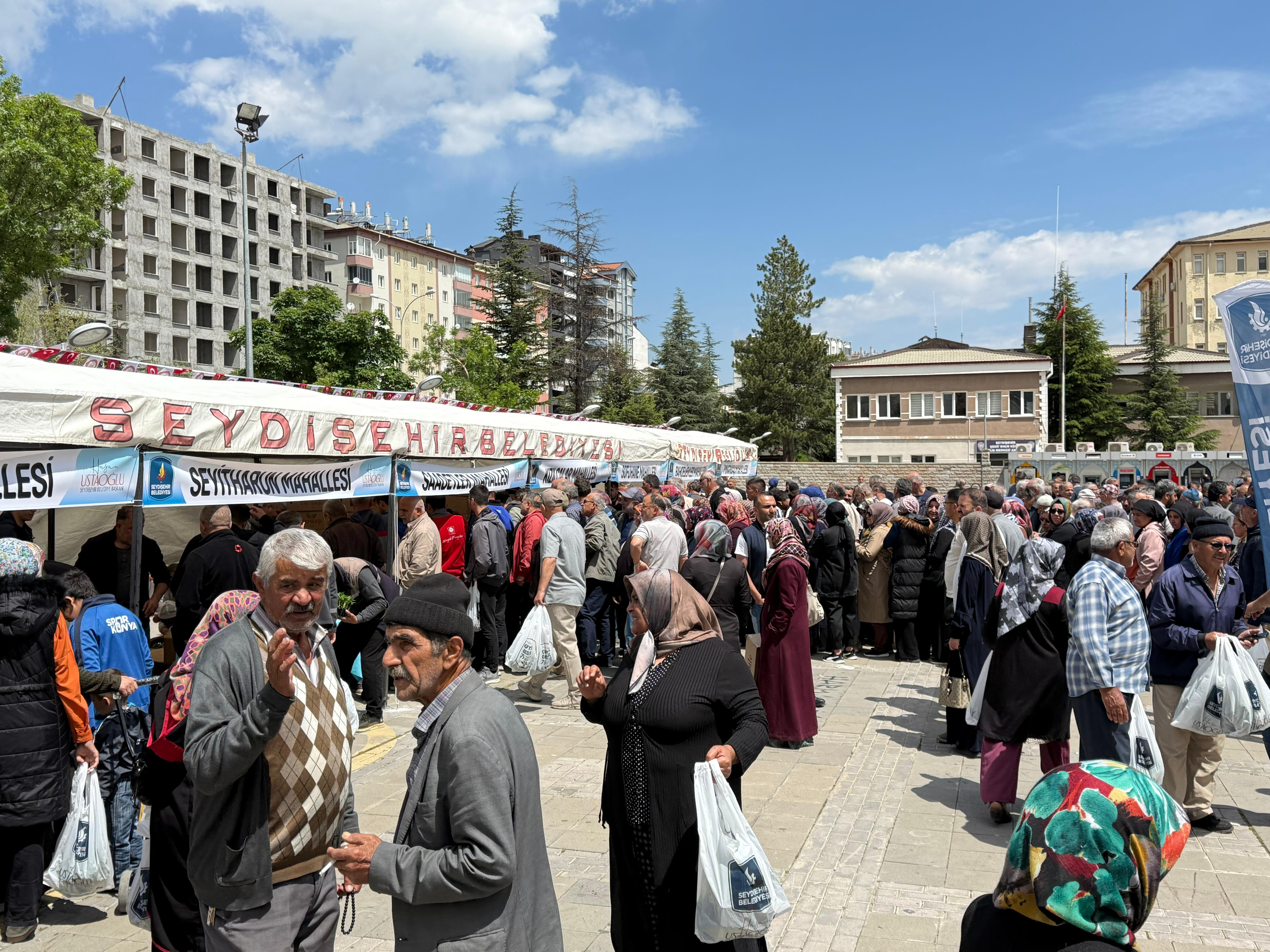 Seydişehir Belediyesinden Çiftçilere %75 Hibeli Ata Tohumundan Fide dağıtımı  başladı - Görsel 2