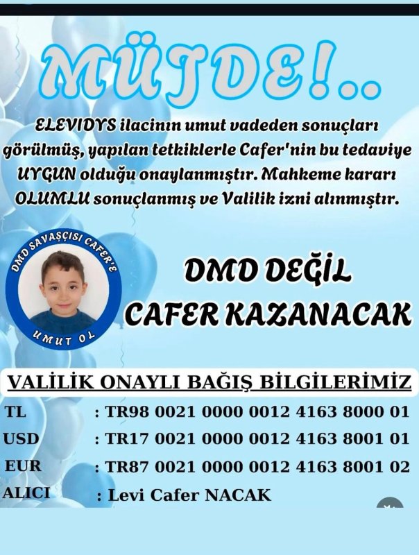 Seydişehir'de DMD Hastası Cafer Nacak İçin Yardım Kampanyası - Görsel 1