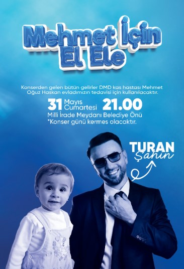 DMD HASTASI MEHMET OĞUZ HASKAN İÇİN YARDIM KONSERİ DÜZENLENİYOR! - Görsel 1