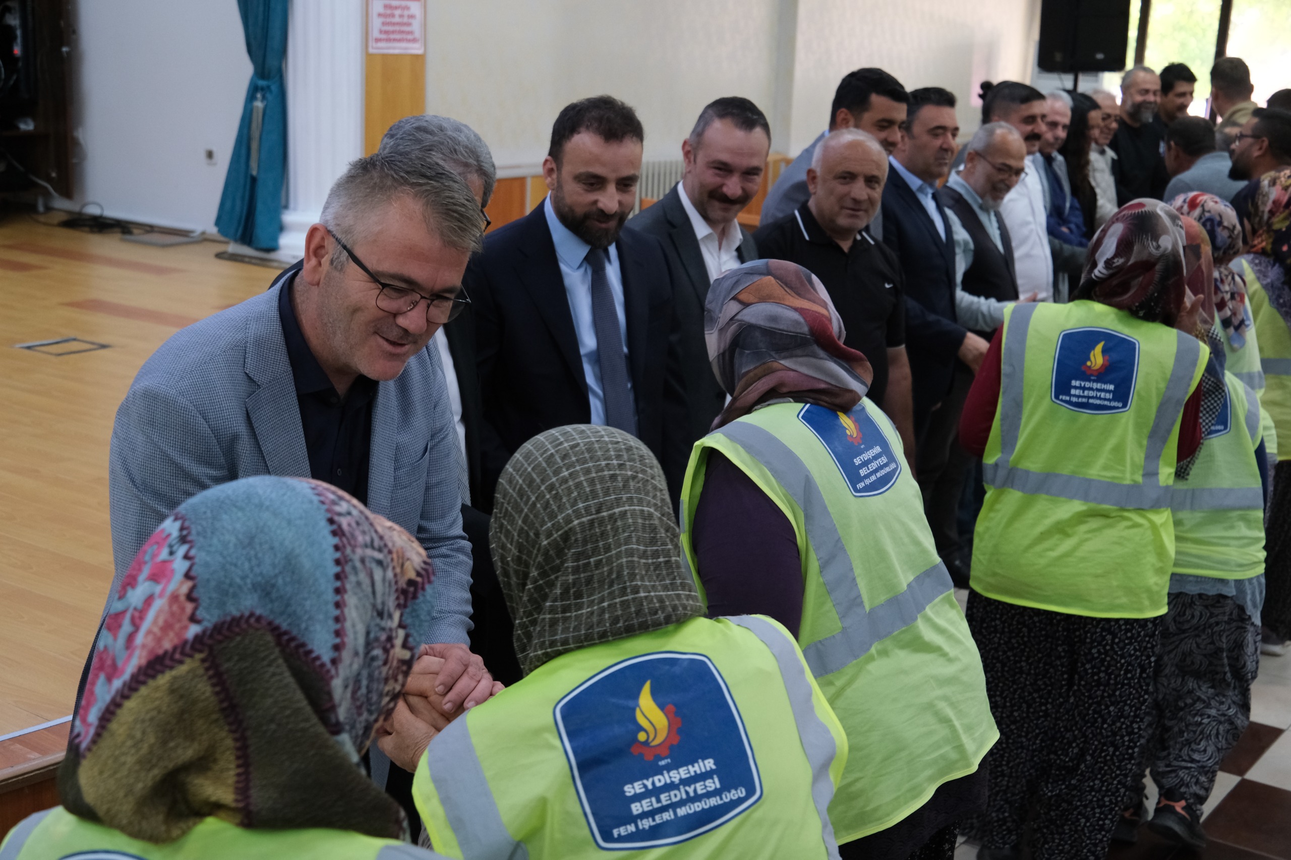 BAŞKAN ÇALIŞMA ARKADAŞLARI İLE BAYRAMLAŞTI  - Görsel 2