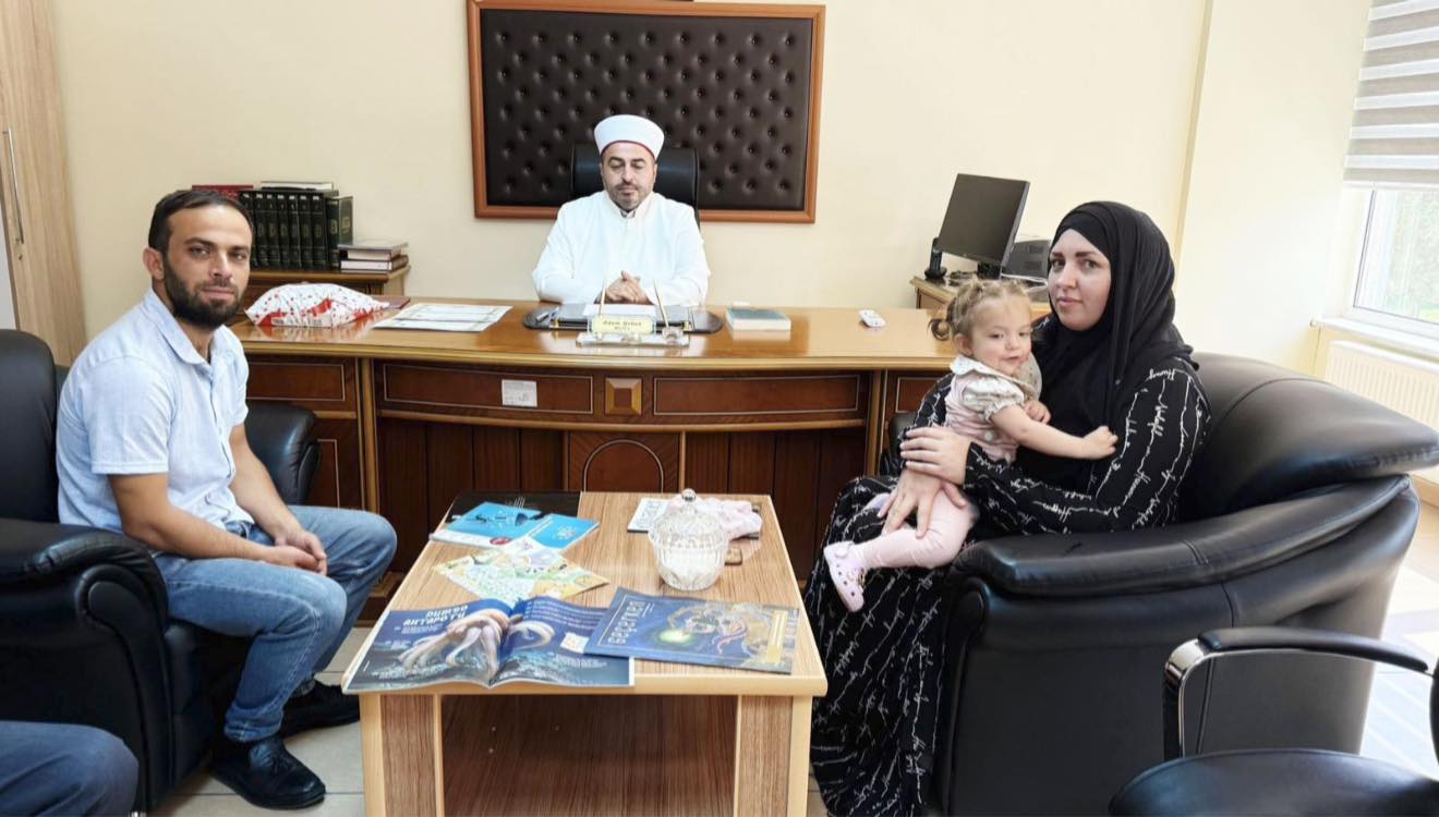 Seydişehirde yaşayan Rusya Vatandaşı Elena Fedorenko, İhtida Töreniyle Müslüman Oldu - Görsel 1