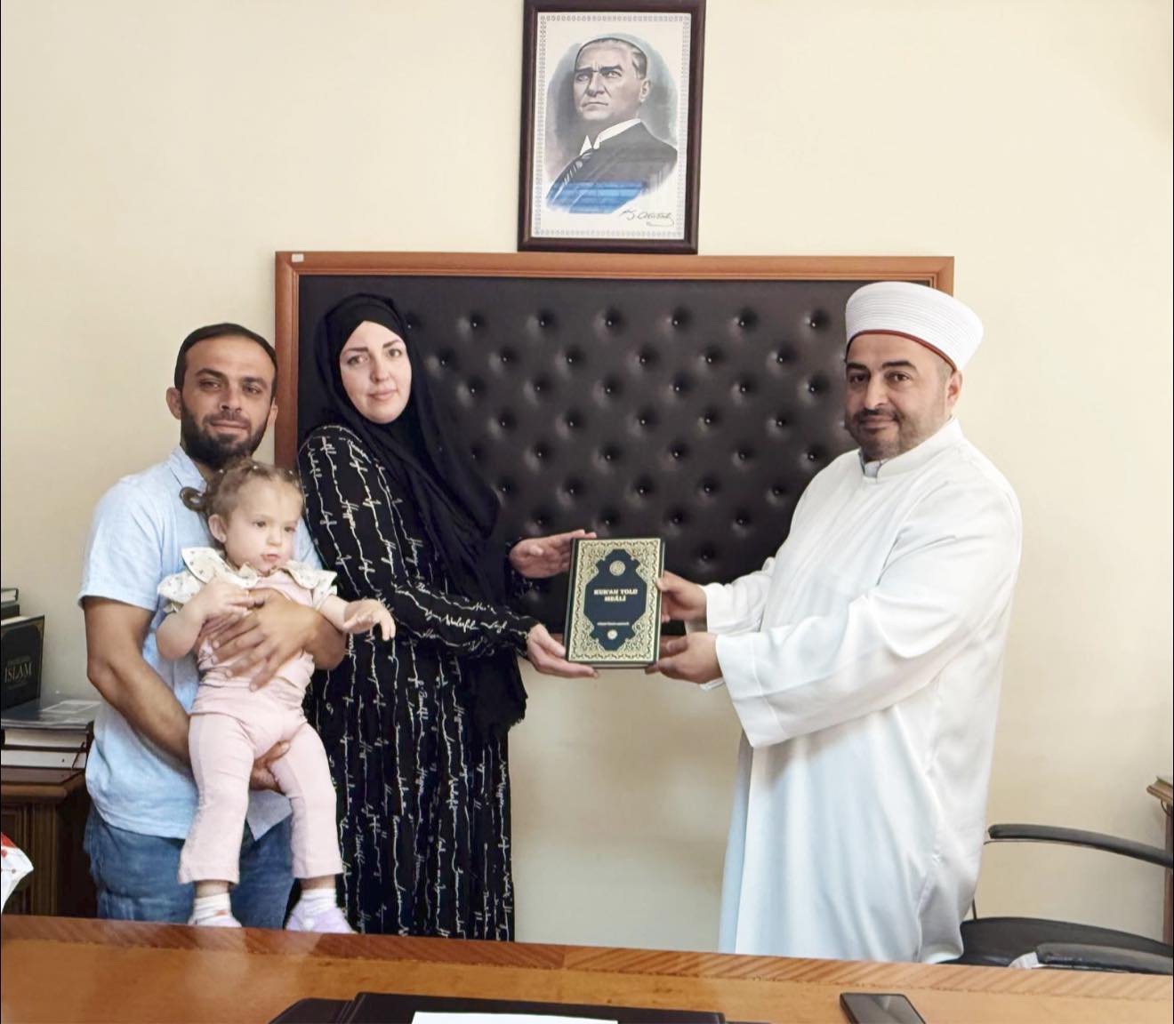 Seydişehirde yaşayan Rusya Vatandaşı Elena Fedorenko, İhtida Töreniyle Müslüman Oldu - Görsel 3