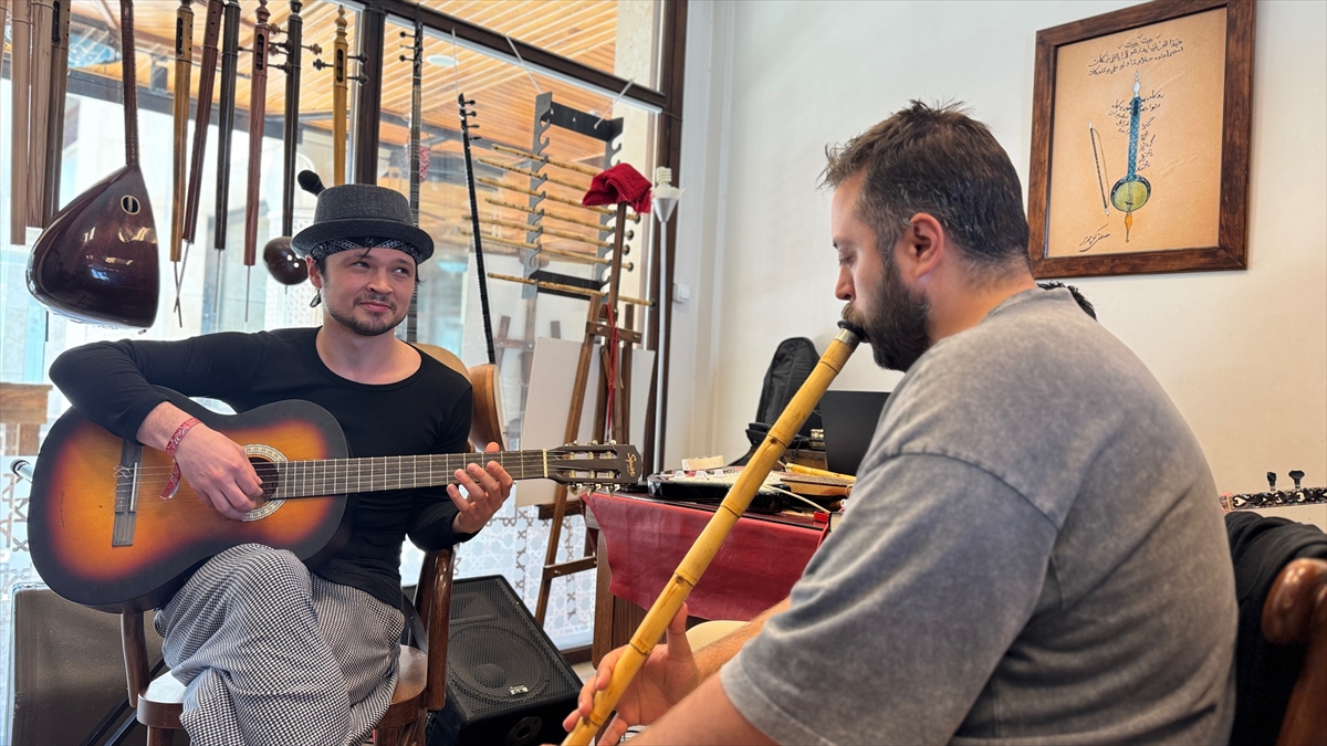 KONYA - Rus dans öğretmeni Mihael dinlediği neyden etkilenerek İslam'ı seçti - Görsel 3