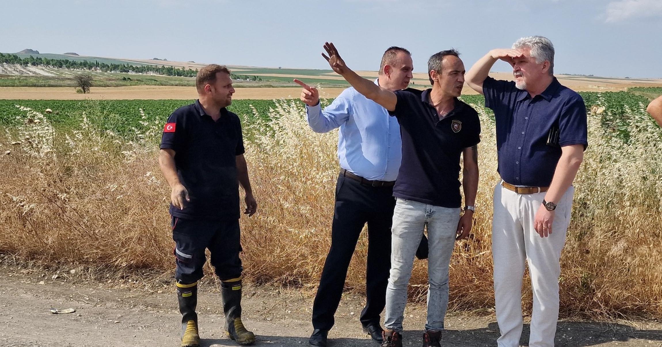 500 DÖNÜM EKİLİ ALAN ZARAR GÖRDÜ - Görsel 6