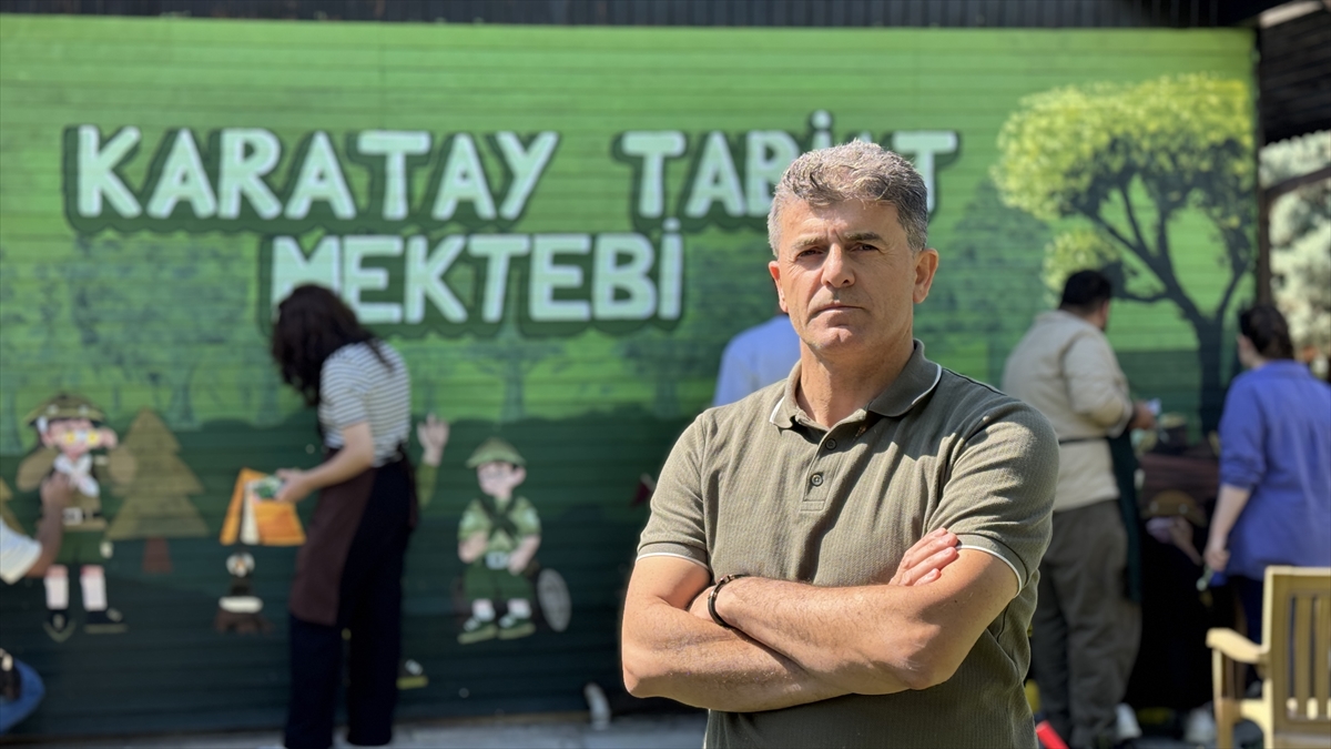 Konya'da üniversite öğrencileri okul duvarlarını renklendiriyor - Görsel 6