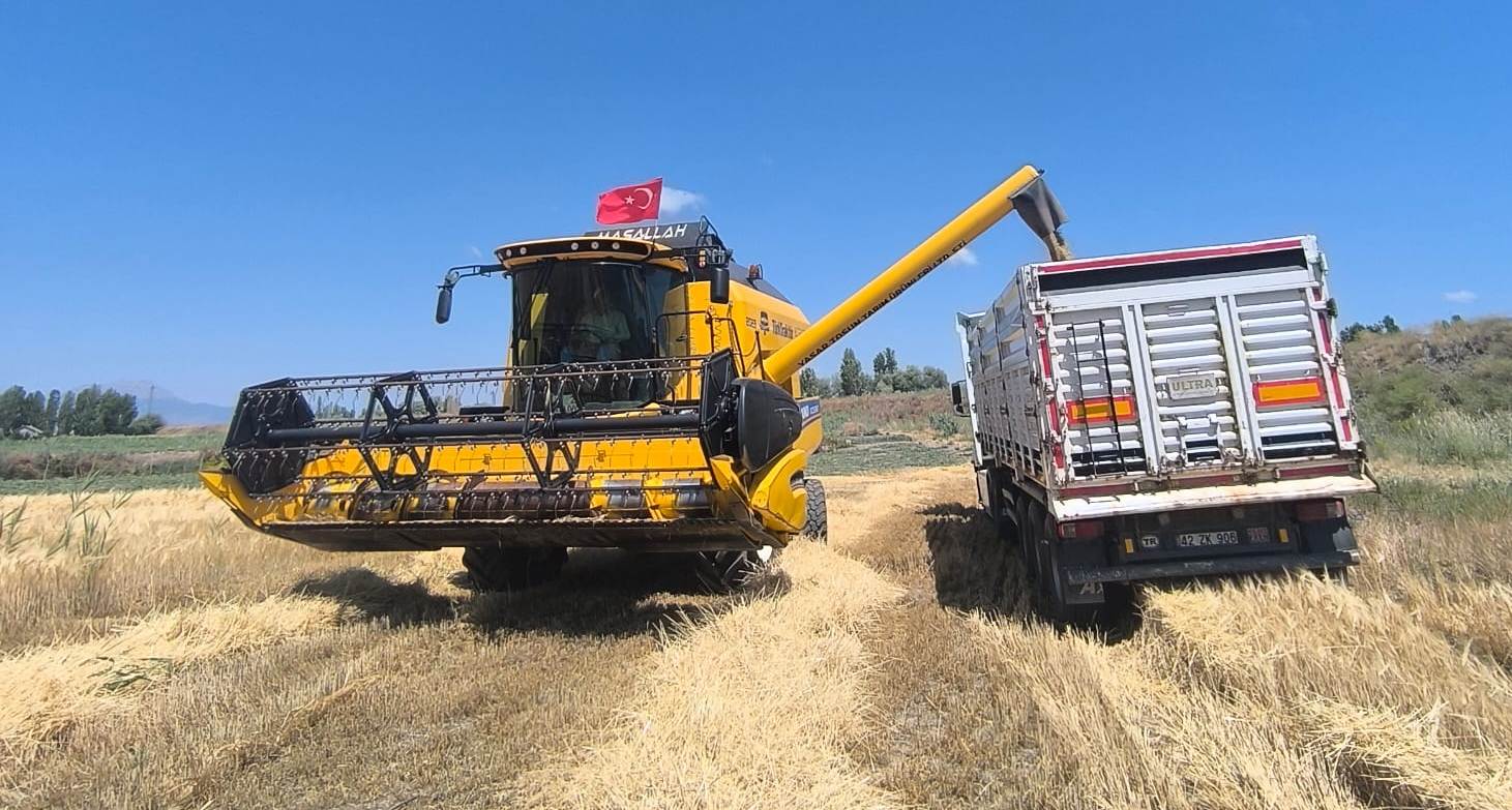 Seydişehir'de 2025 Arpa-Buğday Hasat Sezonu Bağra Mahallesi'nde Başladı - Görsel 7