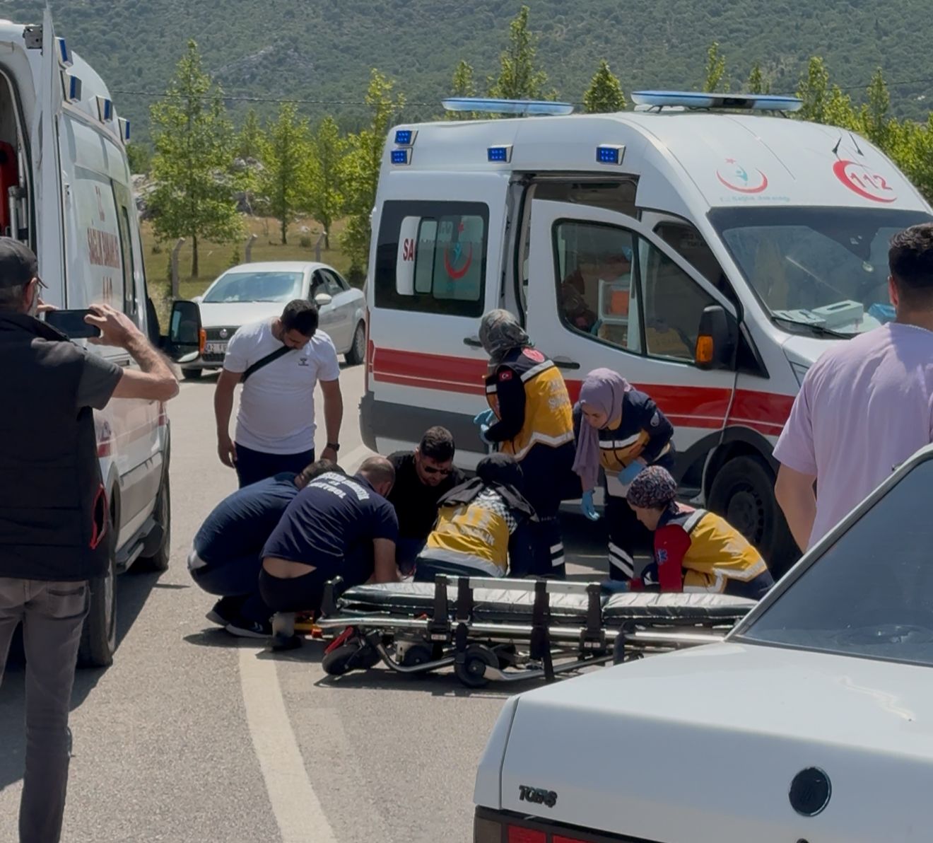 Seydişehir'de Meydana Gelen Motosiklet Kazasında İki Genç Yaralandı - Görsel 2